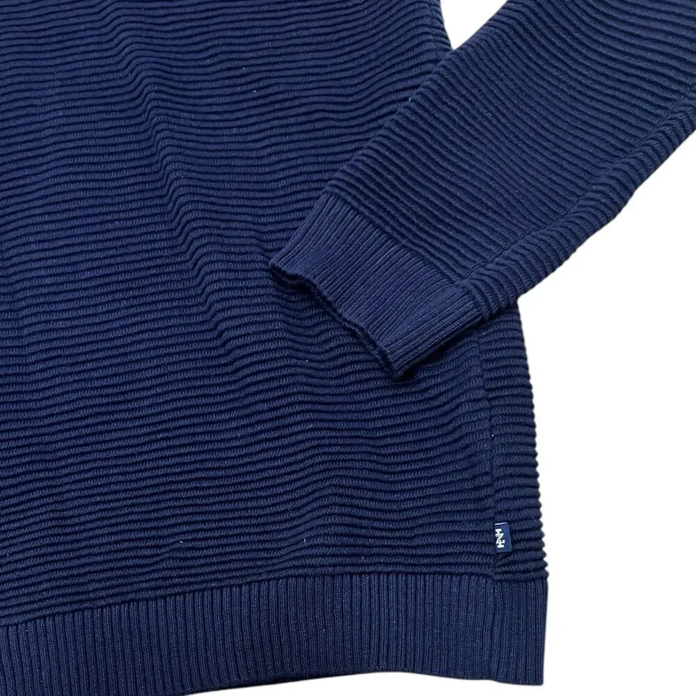 Izod Blue Ribbed Sweater Boys 18/20